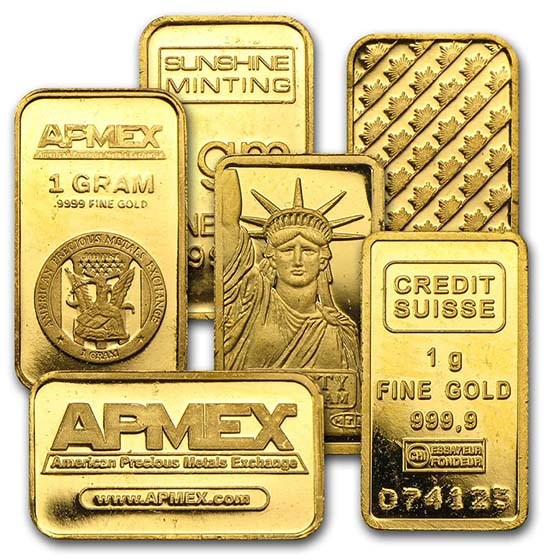 1 gram Gold Bar - Secondary Market 1 gram Gold Bar - Secondary Market